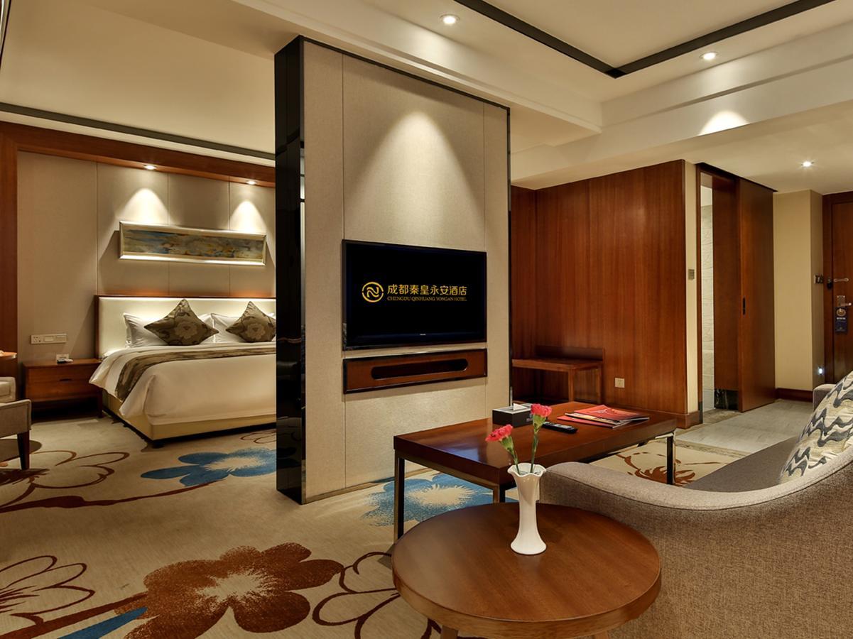 Qin Huang Yong An Hotel Чэнду Экстерьер фото